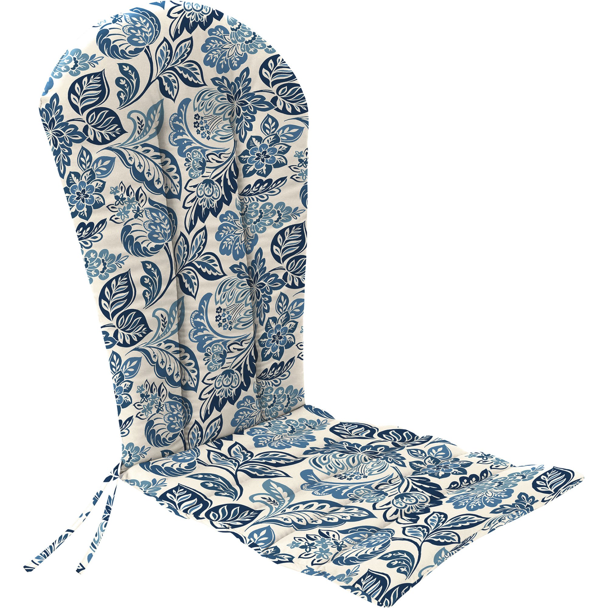 Jordan Manufacturing Adirondack Chair Cushion — Spun Polyester, Daily Lapis, Model# 9708PK1-6137D